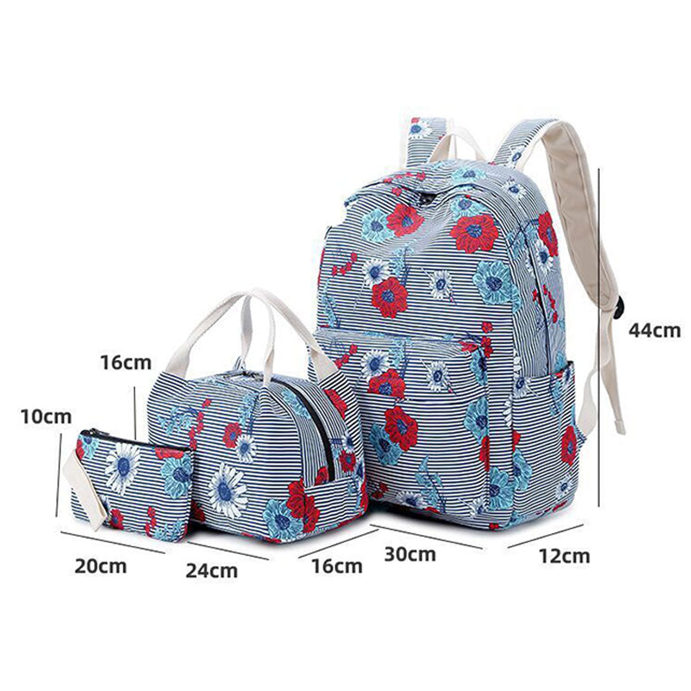 School Backpack for Teen Girls Lightweight Kids Girls School Bookbags Backpack Set