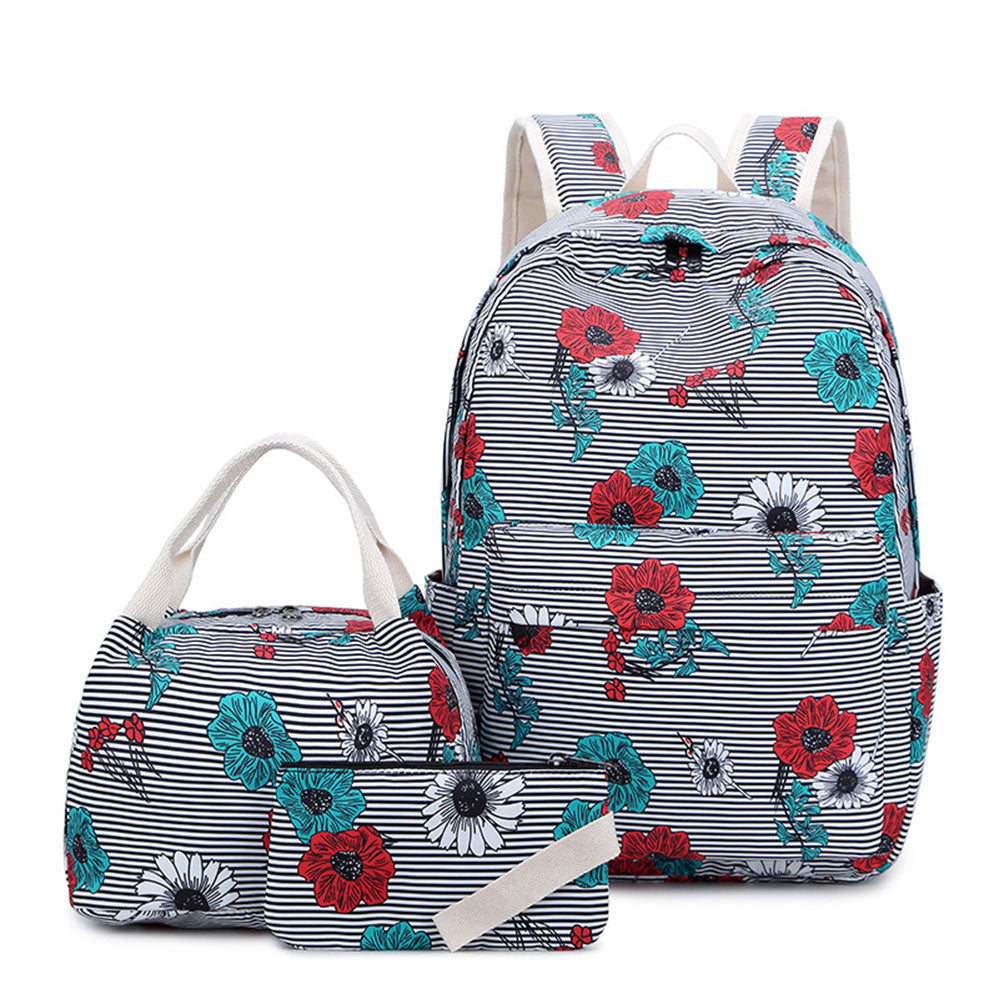 School Backpack for Teen Girls Lightweight Kids Girls School Bookbags Backpack Set