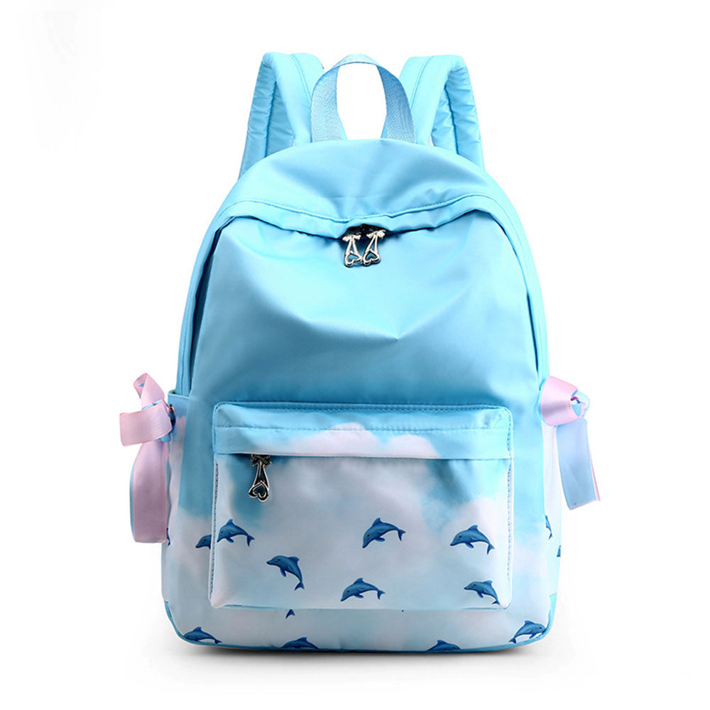 Stylish Back to School Backpack Bookbag for Girls Lightweight Travel Daypack Top Level