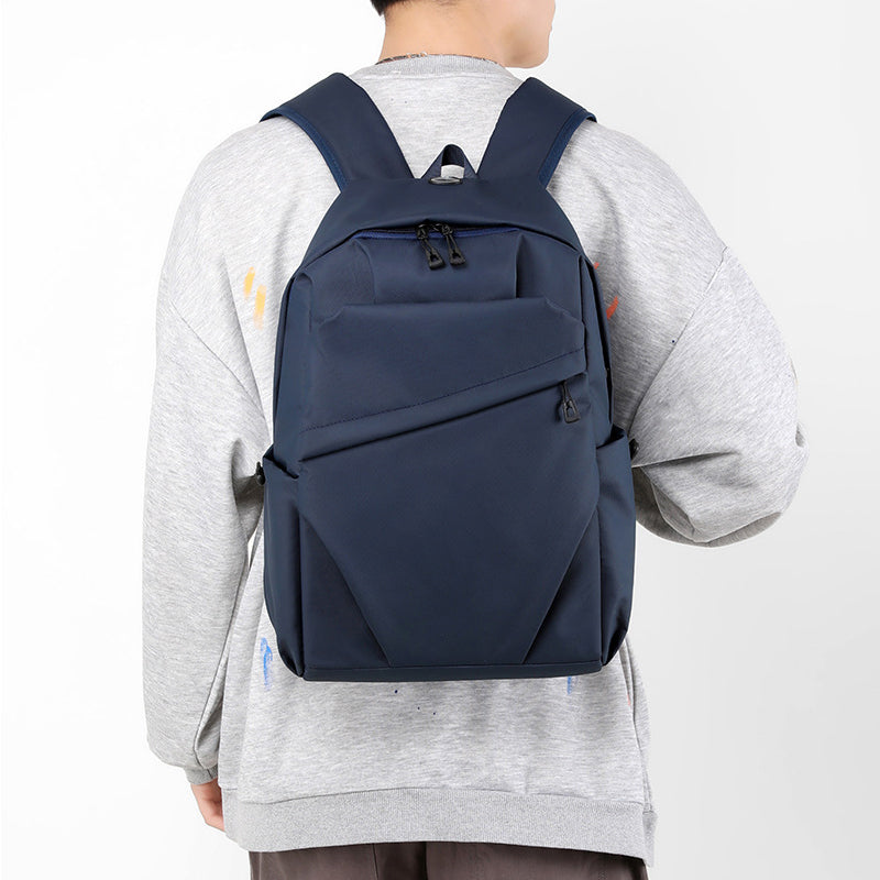 15.6" Backpack for Students Boys Big Casual Daypack with USB Charger