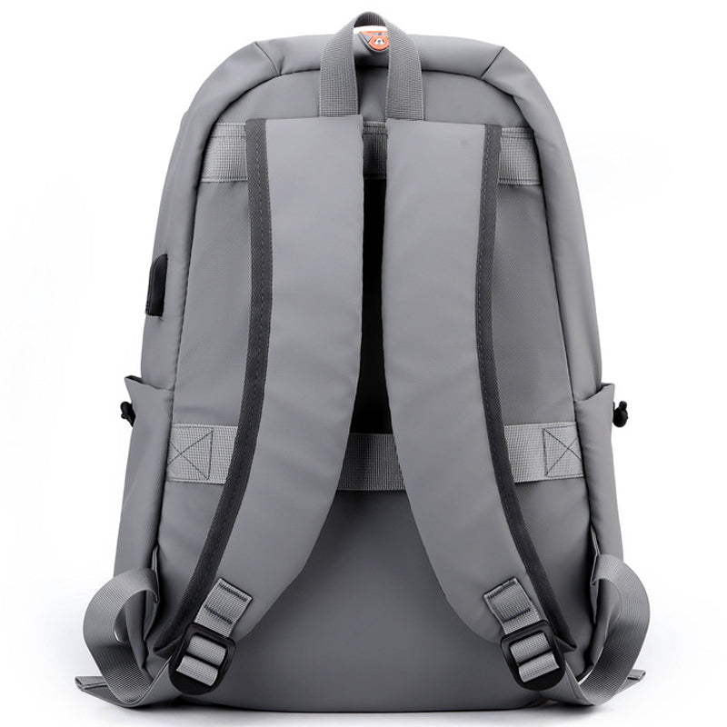 15.6" Backpack for Students Boys Big Casual Daypack with USB Charger