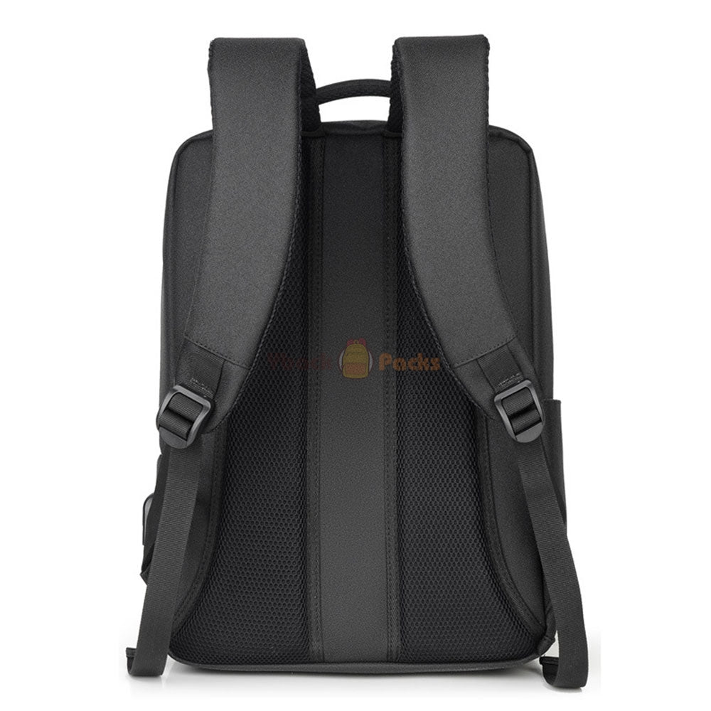 USB Backpack for Men Boys Anti Theft Business Laptop Backpack Daypack Slim College Bag