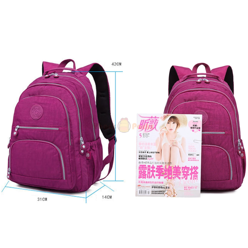 Back to School Backpack for Teen Girls Casual DaypackFits 14" Laptop