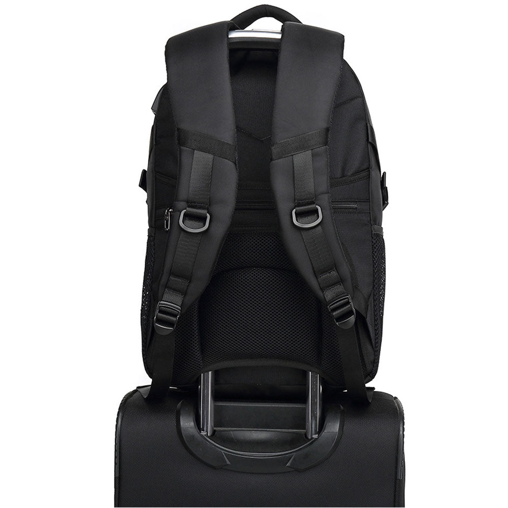 Business Anti-theft Backpack for Boys Men School Laptop Bookbag with Charging Port Top Level