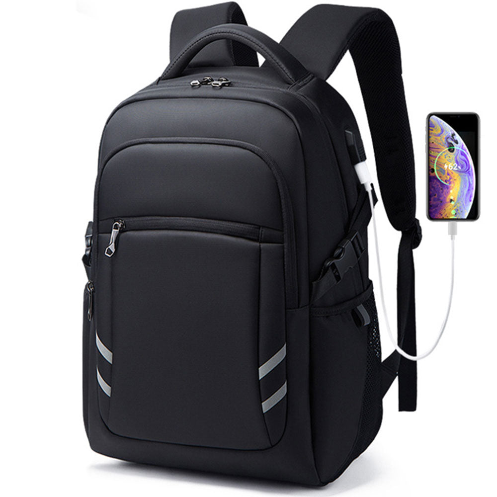 USB Business Commute Backpack for Men Durable Laptop Backpack Travel Bag Top Level