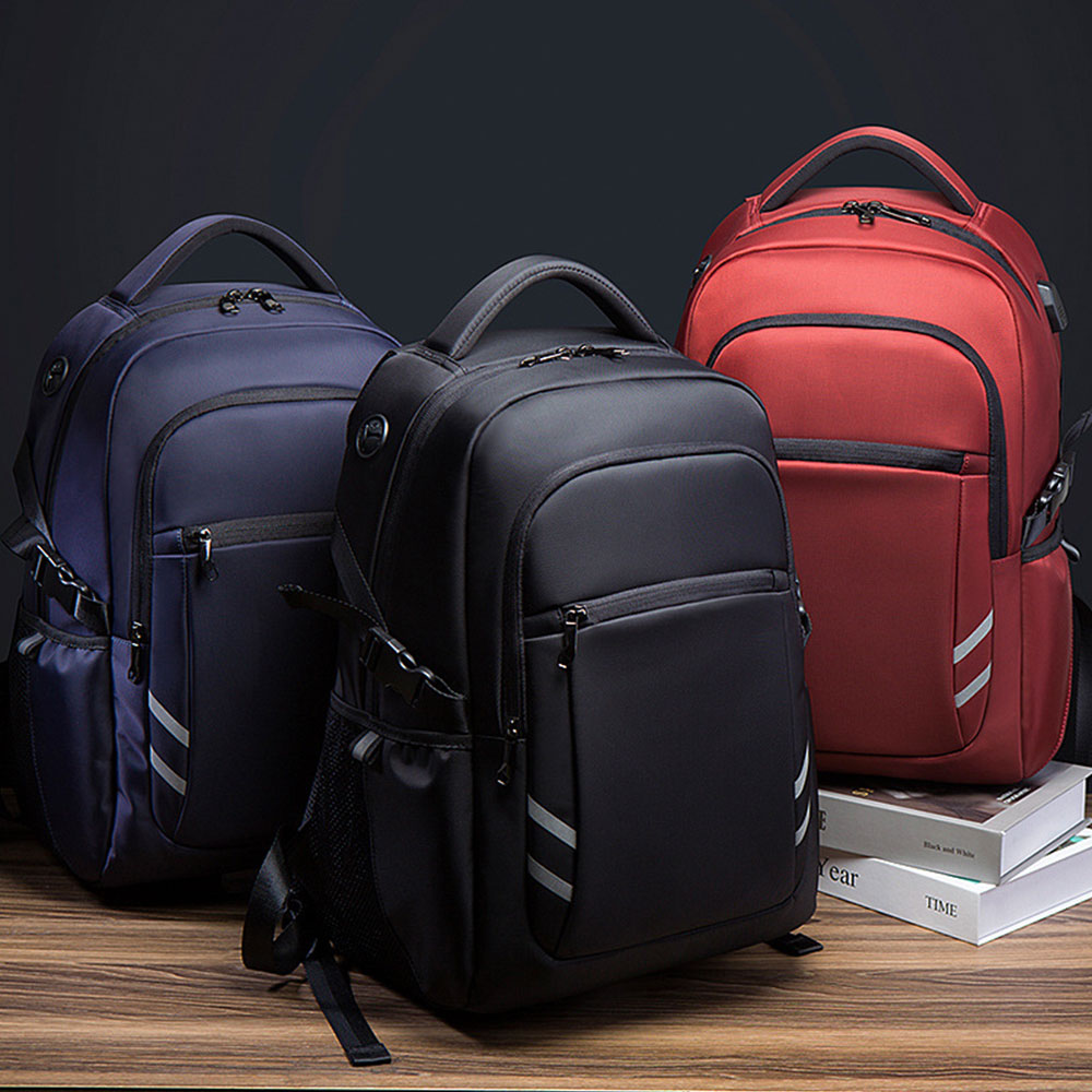 USB Business Commute Backpack for Men Durable Laptop Backpack Travel Bag Top Level