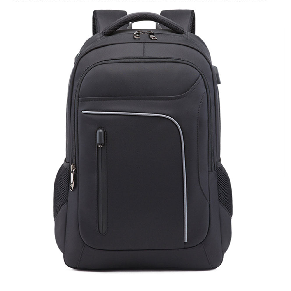 School Laptop Backpack with USB Charging Port Boys Men Commercial Bag Lightweight Travel Bag