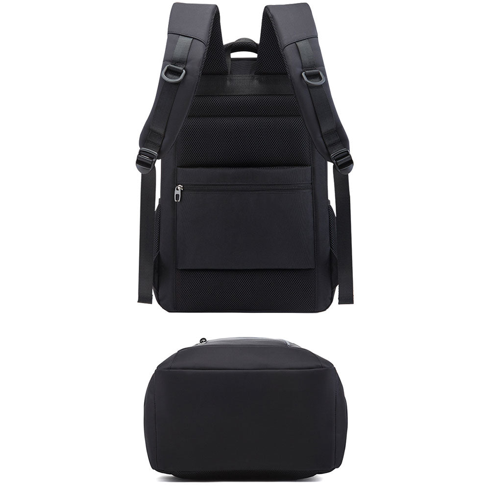 School Laptop Backpack with USB Charging Port Boys Men Commercial Bag Lightweight Travel Bag