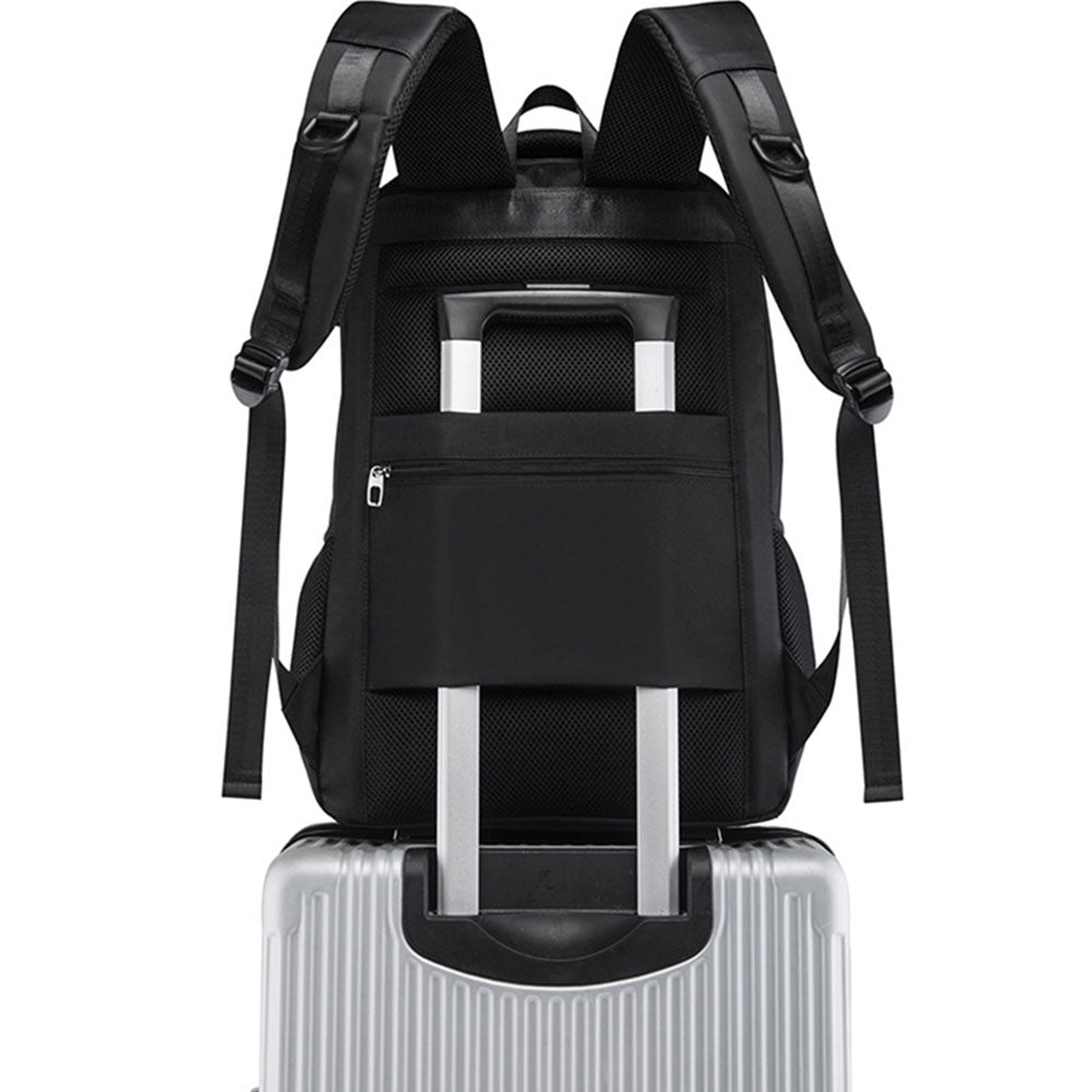 School Laptop Backpack with USB Charging Port Boys Men Commercial Bag Lightweight Travel Bag