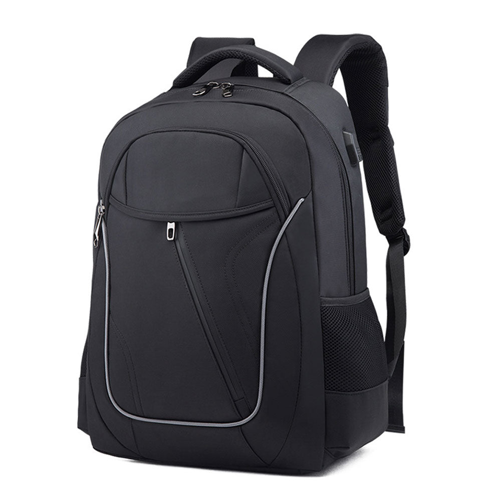 Business Backpack for Men Cmmerical Oxford Bag with USB Charging Port Top Level