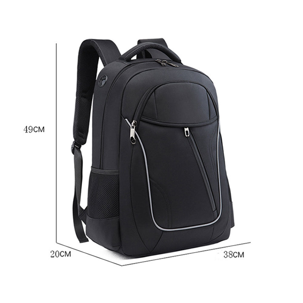 Business Backpack for Men Cmmerical Oxford Bag with USB Charging Port Top Level