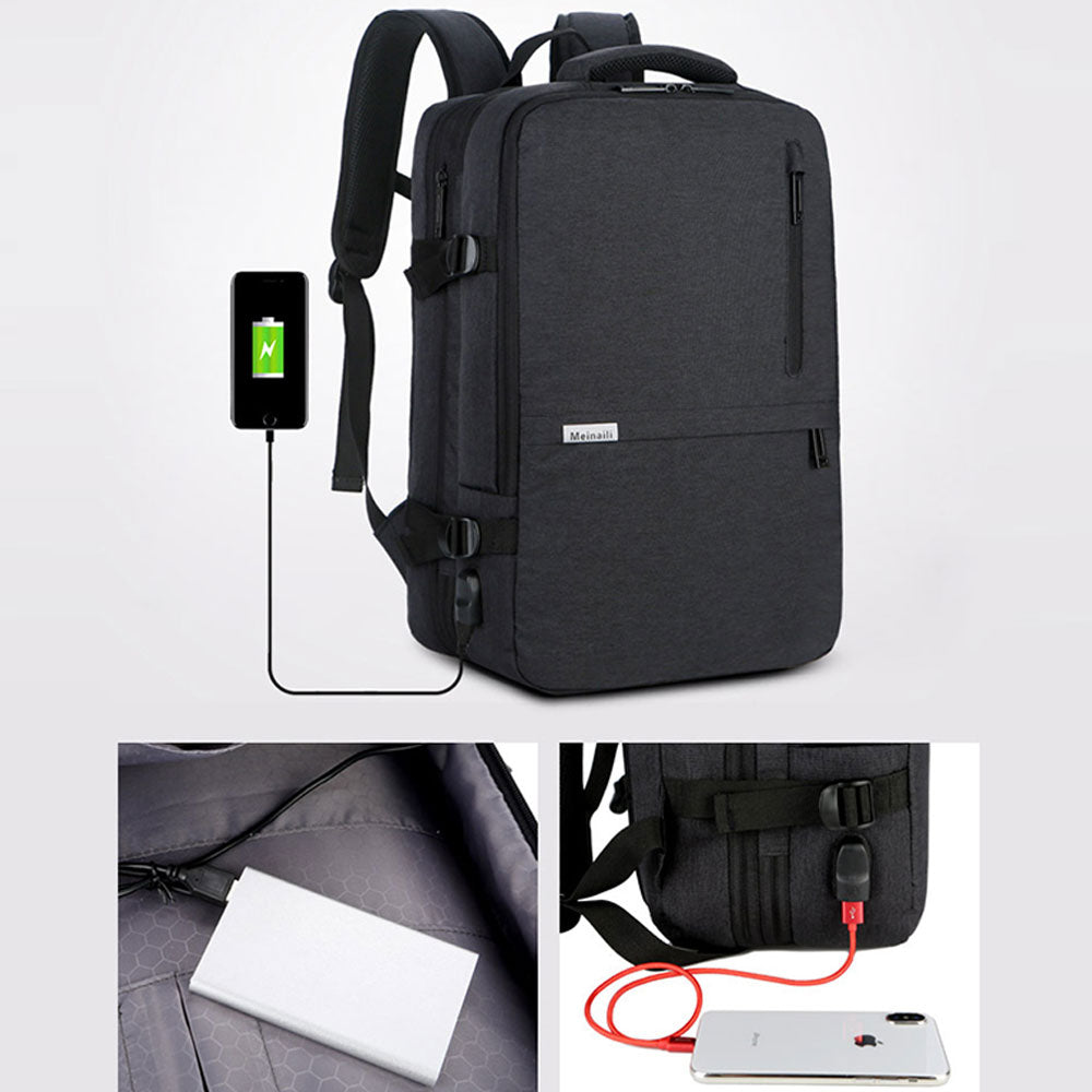 Fashion Business Backpack Commute Slim Daypack for Men & Boys Waterproof Oversized Bag