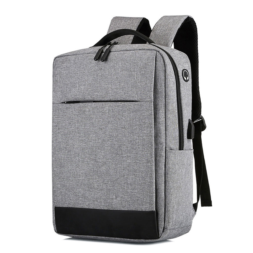 Fashion USB Charging Port Backpack Large Capacity Bag Fits 16" laptop