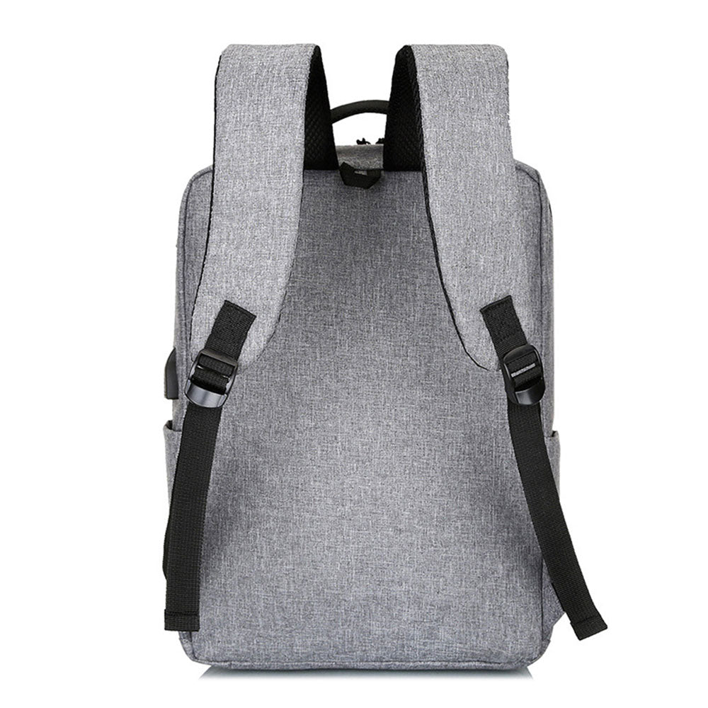 Fashion USB Charging Port Backpack Large Capacity Bag Fits 16" laptop