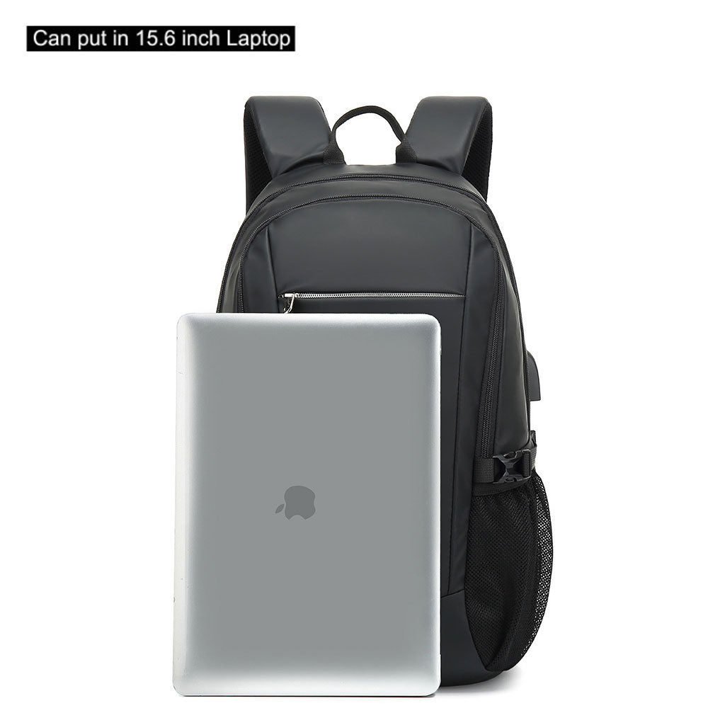 Built-in USB Charging Port Backpack Boys' Business Laptop Backpack Handbag for School Travelling Working