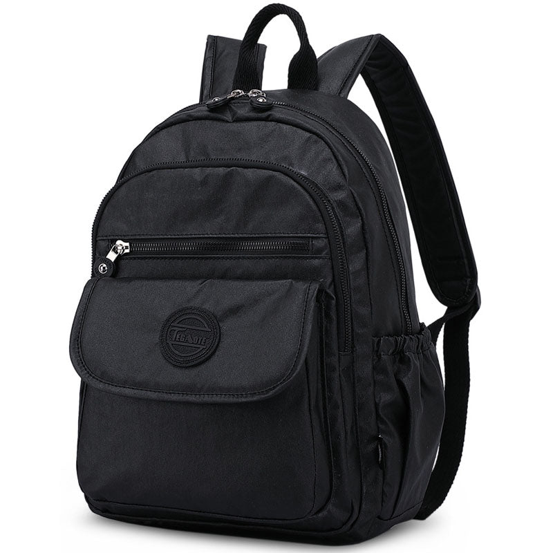 Mini Backpack Solid Color Small Bag Simple Casual Student Bookbags