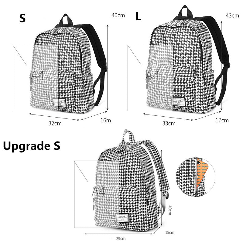 Fashion Girls Backpacks Anti-theft Students Outdoor Travel Bookbag