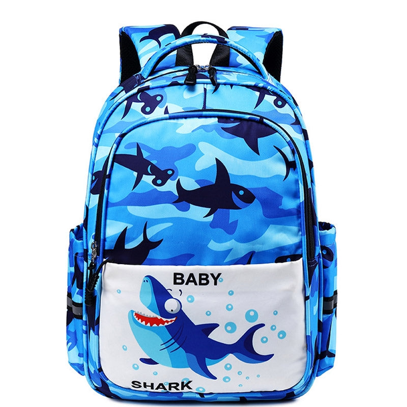 Primary School Bag Spaceship Rocket Pattern Student Backpack For Girls Boys