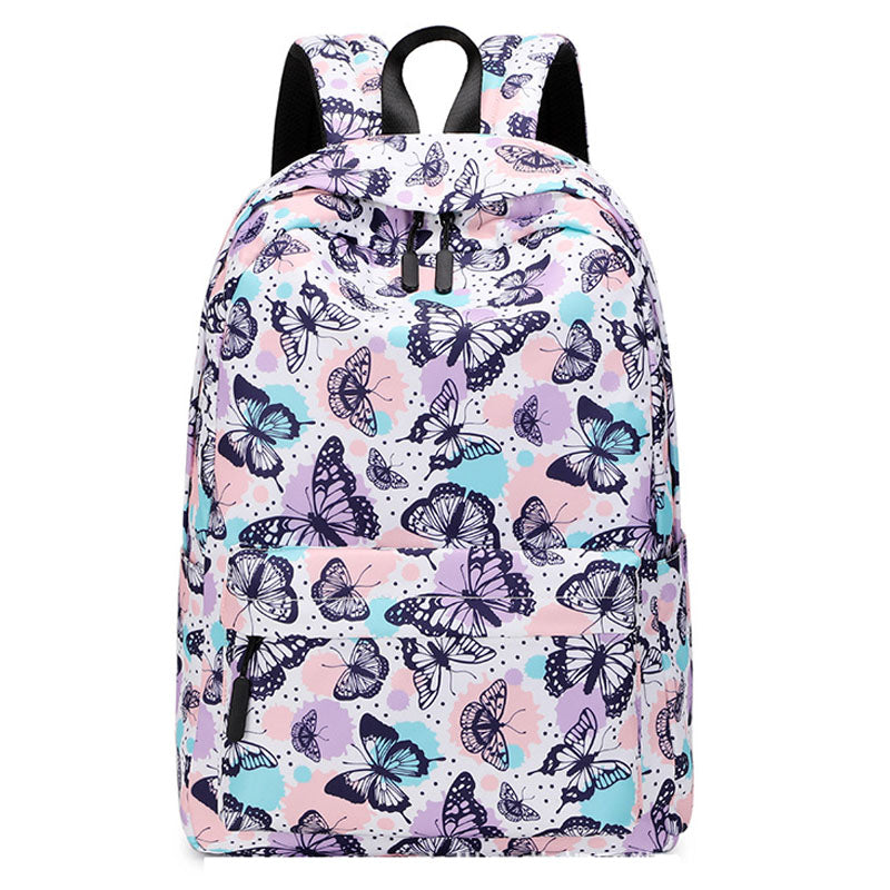 Butterfly Backpack for Women Laptop School College Bookbag Casual Daypack