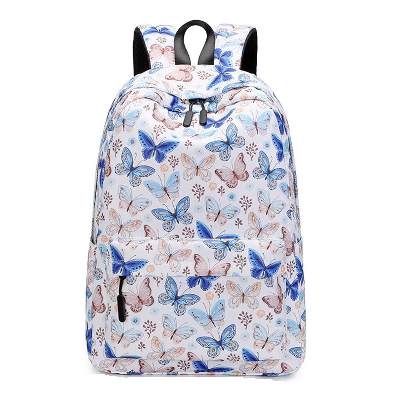 Butterfly Backpack for Women Laptop School College Bookbag Casual Daypack