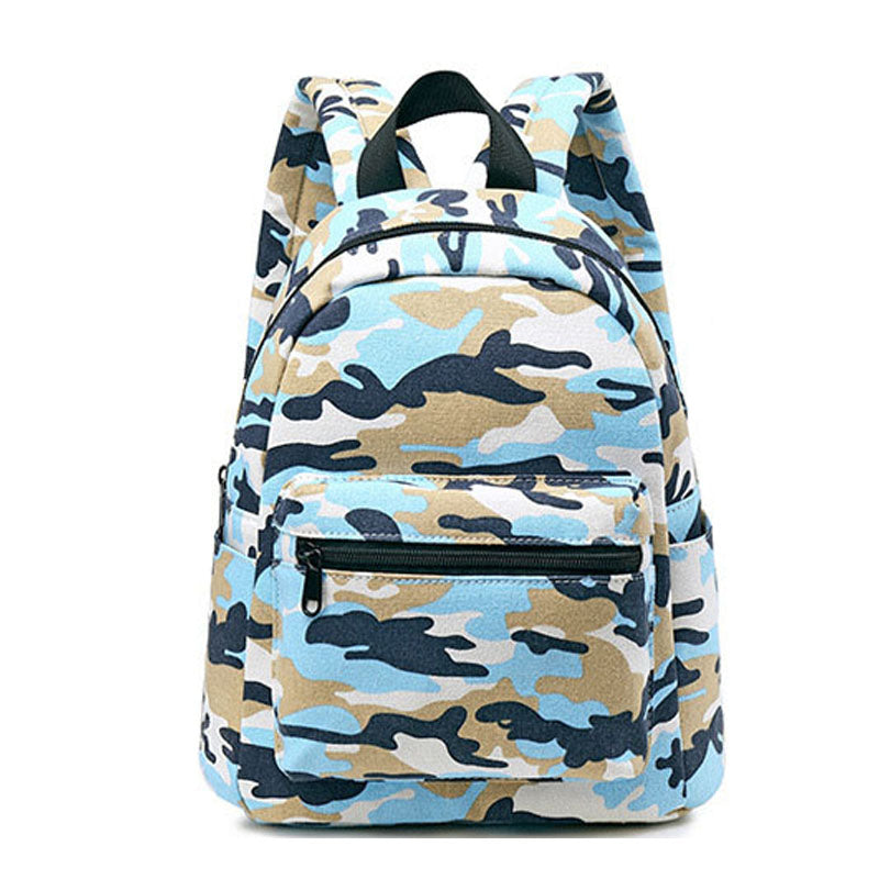 Children Schoolbag Camouflage Backpack Girls Boys Laptop Travel Bag