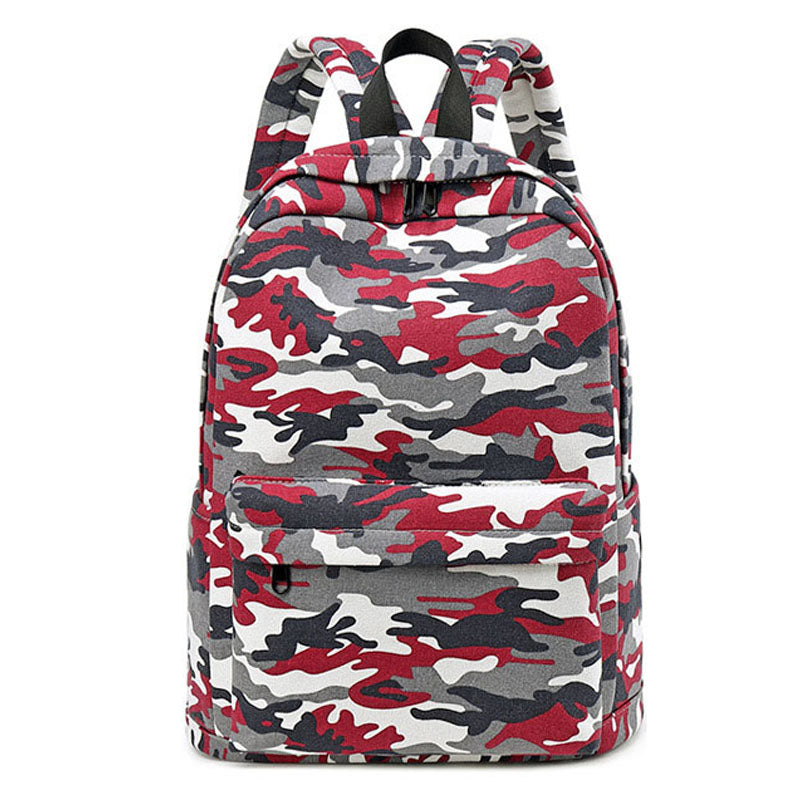 Children Schoolbag Camouflage Backpack Girls Boys Laptop Travel Bag