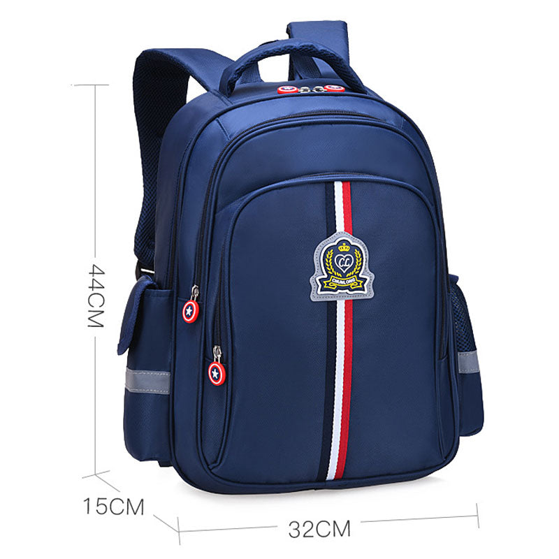 Pupil Students Children England Style Backpack School Bags For Boys