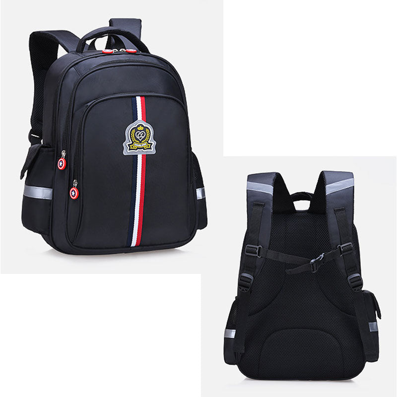 Pupil Students Children England Style Backpack School Bags For Boys