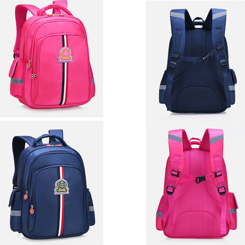 Pupil Students Children England Style Backpack School Bags For Boys