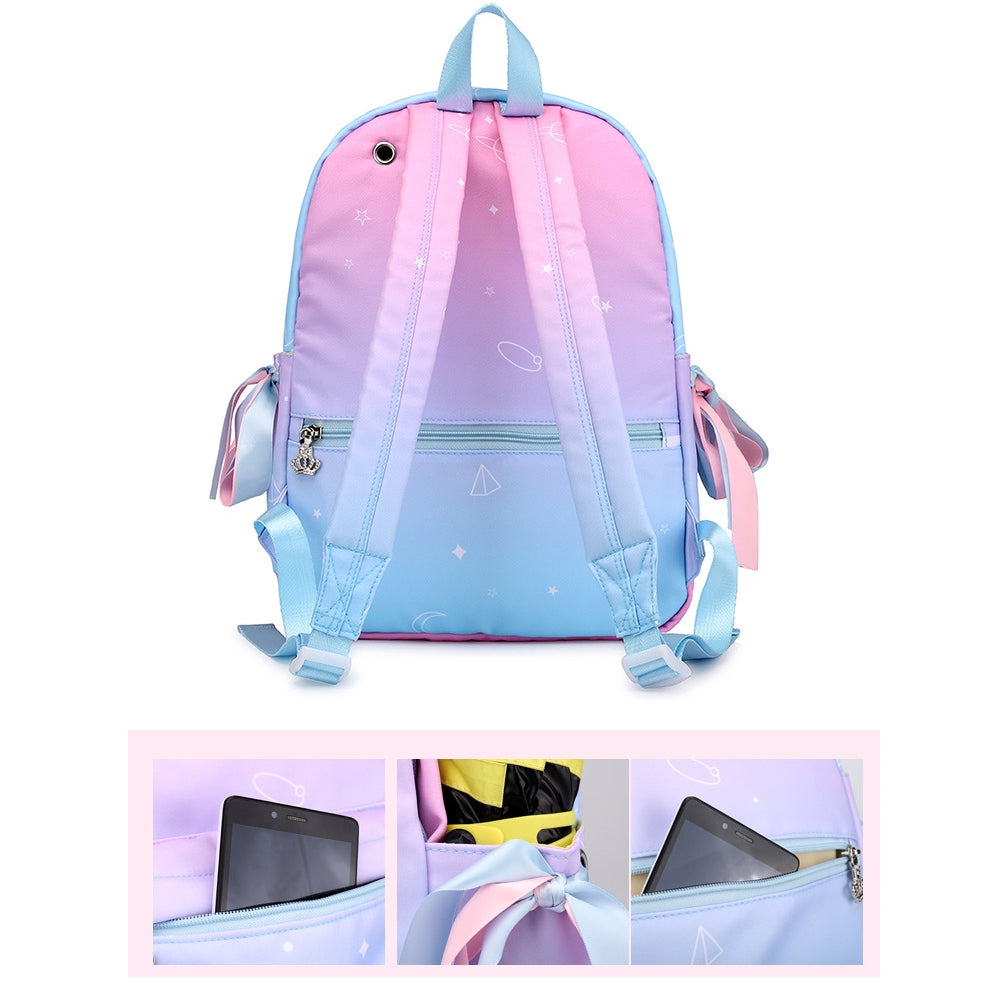 Stylish Back to School Backpack Bookbag for Girls Lightweight Travel Daypack Top Level